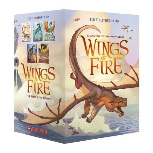 Wings of Fire Boxset, Books 1-5 (Wings of Fire) Paperback – September by Tui T. Sutherland
