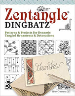 Zentangle(R) Dingbatz: Patterns & Projects for Dynamic Tangled Ornaments & Decorations (Design Originals) Learn How to Construct Fun Embellishments for Hand Lettering, Scrapbooking, & Art Journaling Paperback – June by Brian Crimmins
