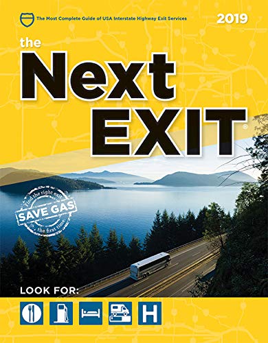 The Next Exit 2019: USA Interstate Highway Exit Directory Paperback – January by Mark Watson