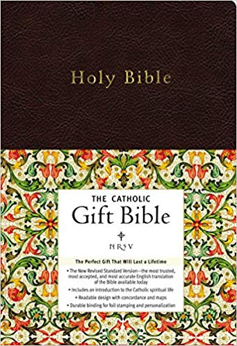 NRSV, The Catholic Gift Bible, Imitation Leather, Black: The Perfect Gift That Will Last a Lifetime Imitation Leather – February by Thomas Nelson