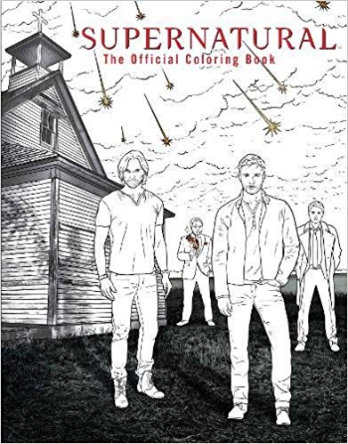 Supernatural: The Official Coloring Book Paperback – September by Insight Editions