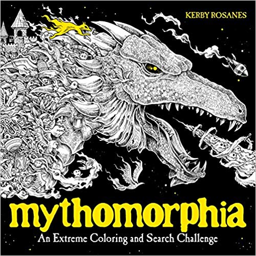 Mythomorphia: An Extreme Coloring and Search Challenge Paperback – April by Kerby Rosanes