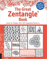 The Great Zentangle Book: Learn to Tangle with 101 Favorite Patterns Paperback – September by Beate Winkler