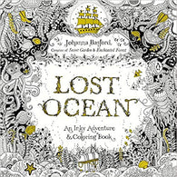 Lost Ocean: An Inky Adventure and Coloring Book for Adults Paperback – October by Johanna Basford