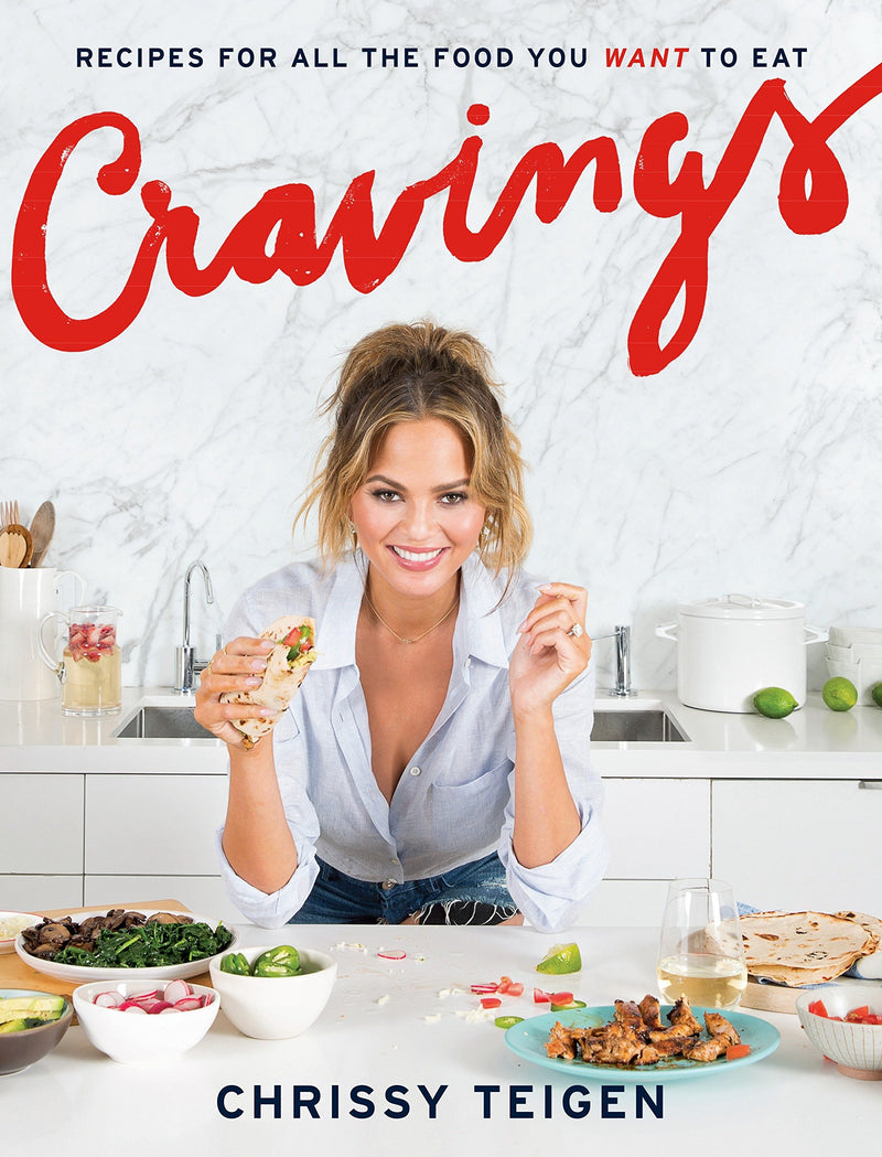 Cravings: Recipes for All the Food You Want to Eat Hardcover – February by Chrissy Teigen