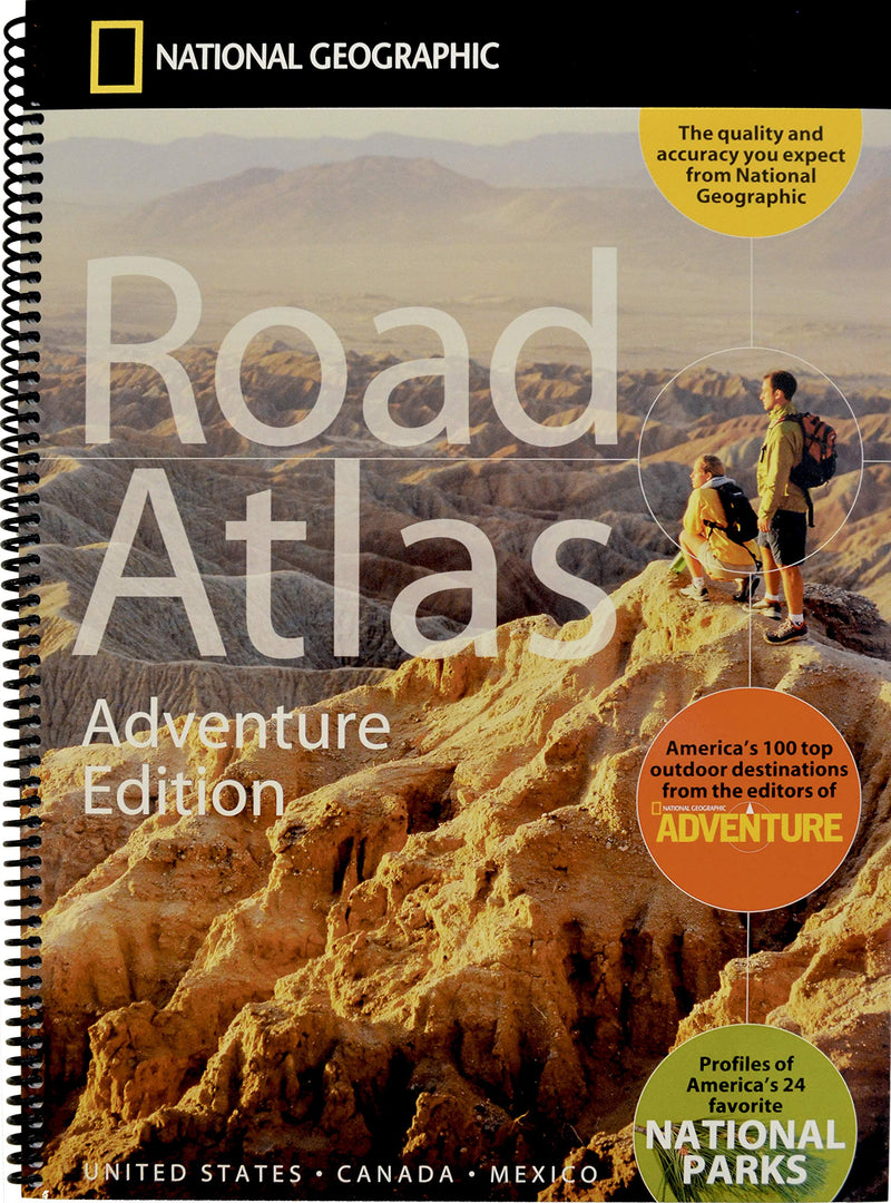 National Geographic Road Atlas 2019: Adventure Edition [United States, Canada, Mexico] (National Geographic Recreation Atlas) Spiral-bound – March by National Geographic Maps