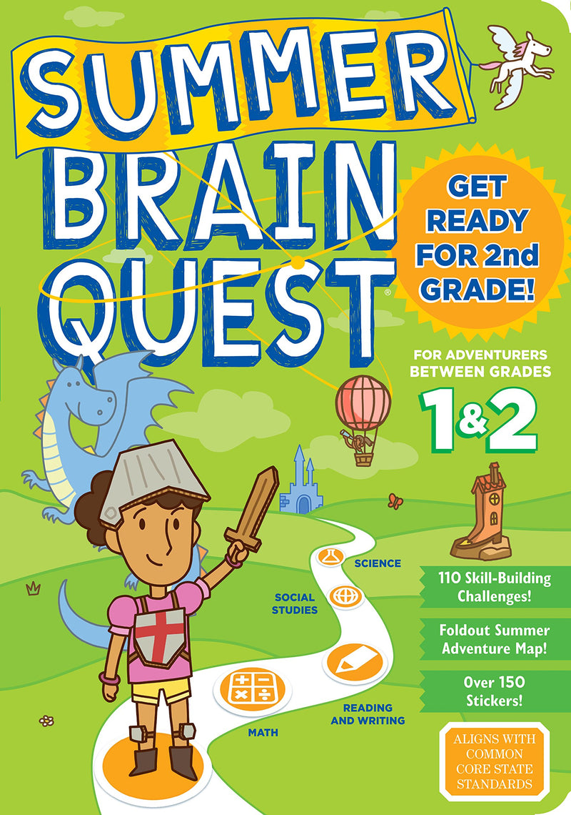 Summer Brain Quest: Between Grades 1 & 2 Paperback – April by Workman Publishing