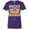 Funny 22th Birthday Vintage 22 Years Old