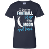 Football Mom To The Moon An Back