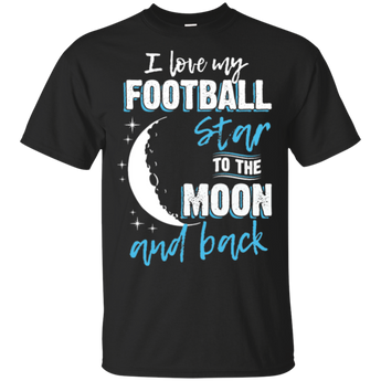 Football Mom To The Moon An Back