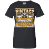 Funny 26th Birthday Vintage 26 Years Old